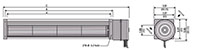 JHC -060A系列交流电流（AC）跨流风扇-2