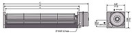 JGC -065A系列交流电流（AC）跨流风扇-2
