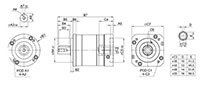 Servobox Series Model FE 1-Stage Planetary Reducer Gearbox - 2