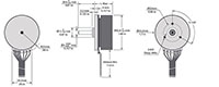 Flat Motion Series 45 Millimeter (mm) External Rotor Brushless Direct Current (BLDC) Motors - 2