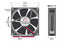 9225 - 7Series Brushless Direct Current (DC) Axial Fans - 3