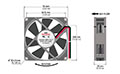 9226-7 Series Brushless Direct Current (DC) Axial Fans - 3