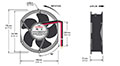 1751-5 Series Brushless Direct Current (DC) Axial Fans - 3