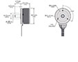 平面运动系列60毫米(毫米)外部转子无刷直流(BLDC)电机- 3